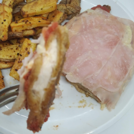 milanga de pollo a la napolitana milanga de pollo a la napolitana